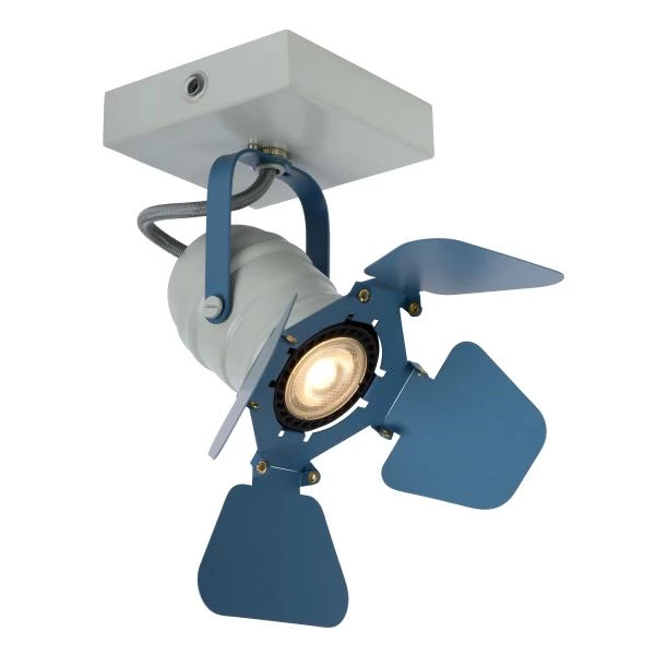 Lucide PICTO - Ceiling spotlight Children - 1xGU10 - Blue - detail 2